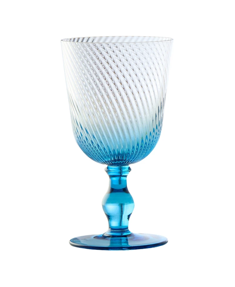 Anton Studio Designs Swirl Wine Glasses, Set of 4