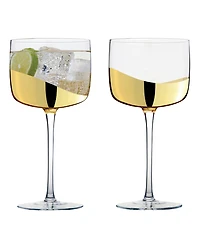 Anton Studio Designs Wave Gin Glasses