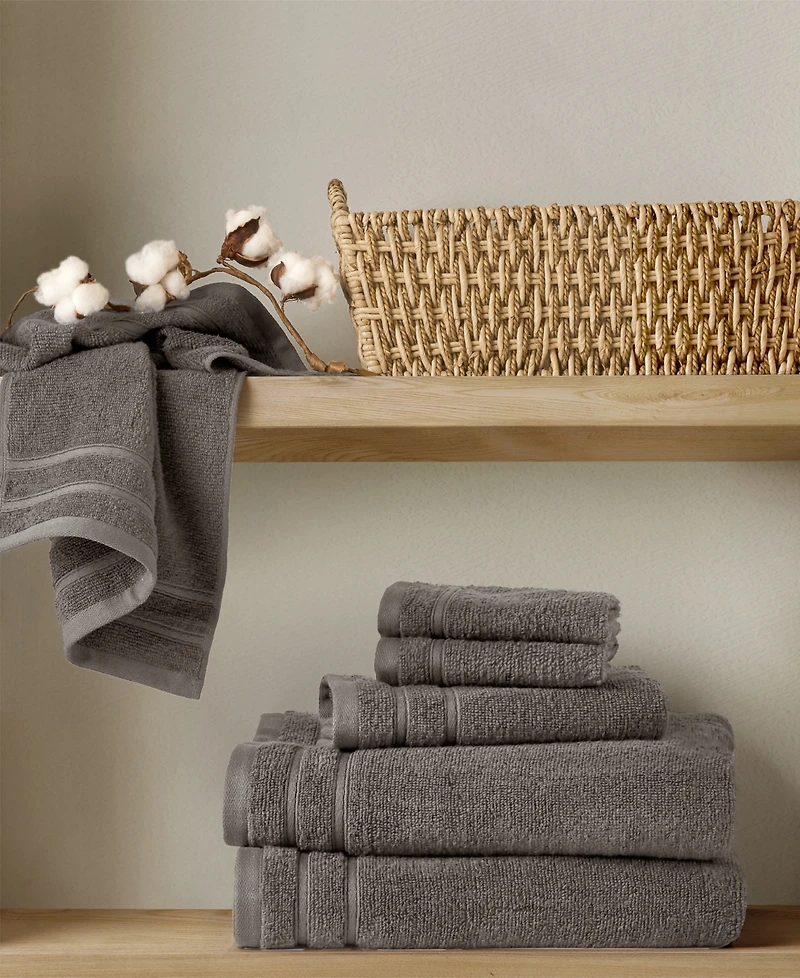 510 Design Essential Quick Dry Cotton -Pc. Bath Towel Set