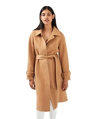 Belle & Bloom Women's Shore To Belted Wool Coat