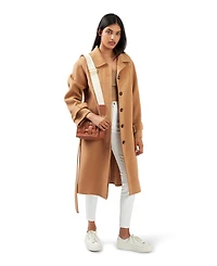 Belle & Bloom Women's Shore To Belted Wool Coat