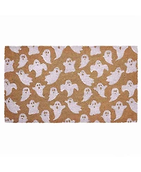 Vcny Home Flying Ghost Halloween Coir Outdoor Doormat, 18" x 30"