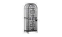 Stylish Wine Rack Cabinet for Efficient Storage and Display of Bottles and Glassware