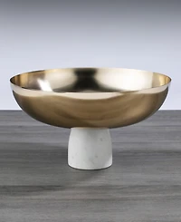 Thirstystone Uptown Pedestal Bowl on Marble Stand