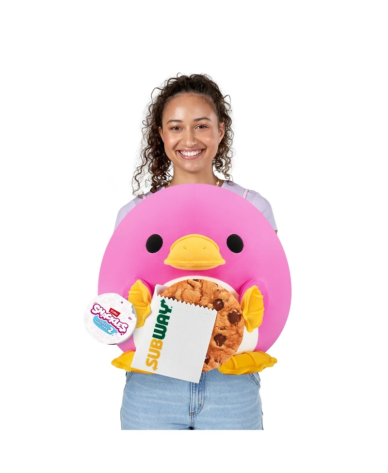 Snackles Zuru Large Bunny and Subway Cookie Soft Plush Toy