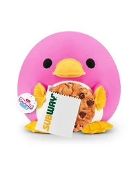Snackles Zuru Large Bunny and Subway Cookie Soft Plush Toy