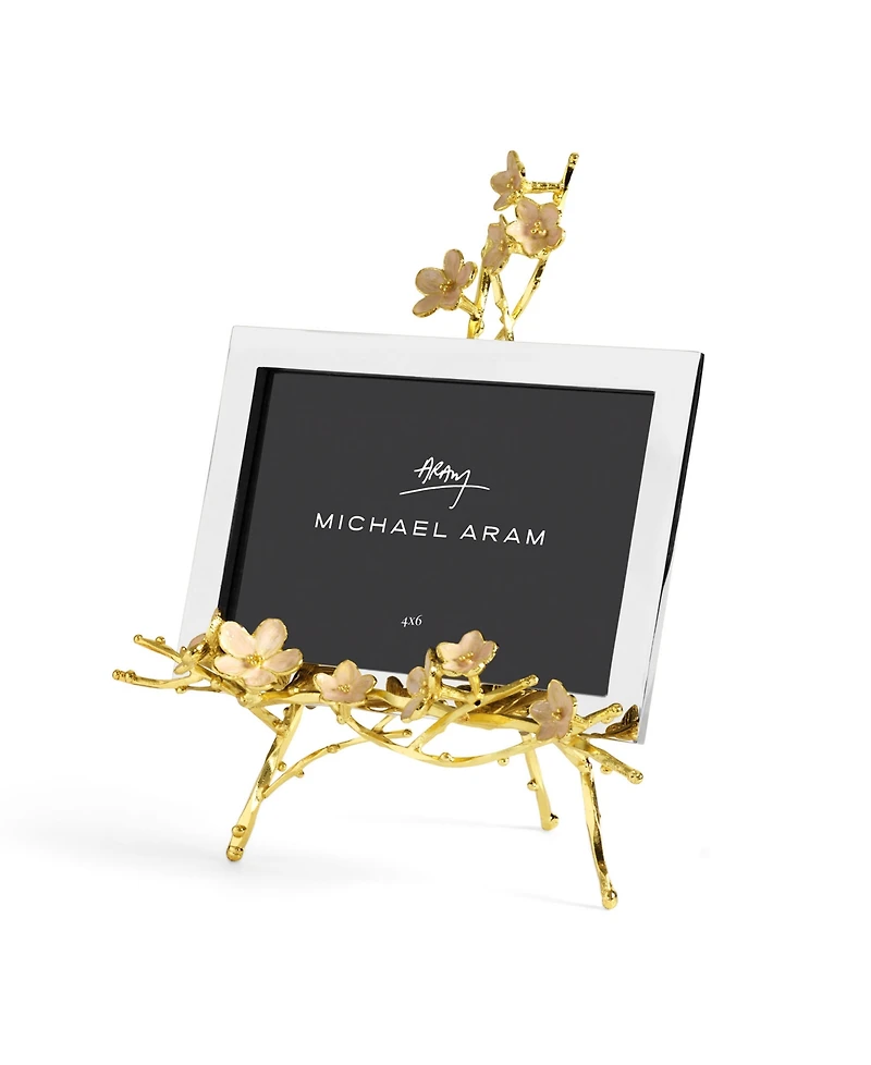 Michael Aram Cherry Blossom Easel Frame, 4" x 6"