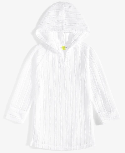Epic Threads Toddler And Little Girls Long-Sleeve Hooded Mesh Swim Cover-Up, Exclusively at Macy's