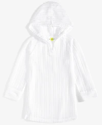 Epic Threads Toddler And Little Girls Long-Sleeve Hooded Mesh Swim Cover-Up, Exclusively at Macy's
