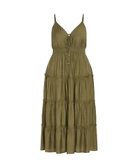 City Chic Plus Aiza Maxi Dress