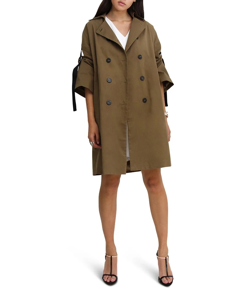 Belle & Bloom Russian Romance Oversized Trench Coat
