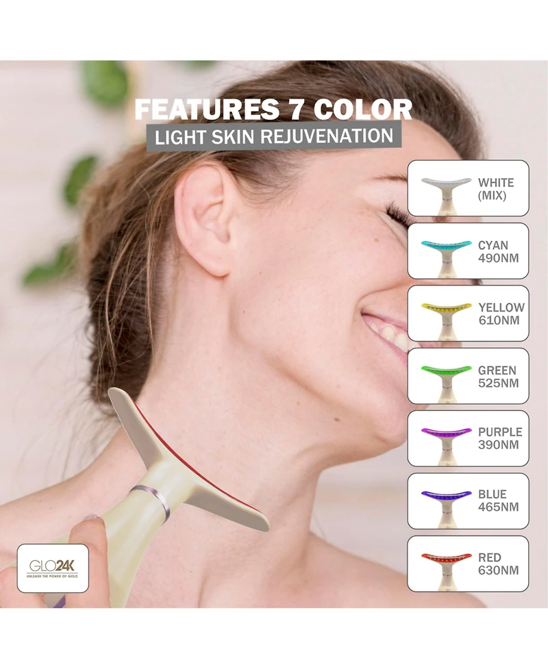 7 Color Led Neck and Face Beauty Device