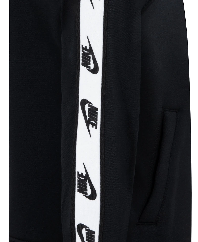 Nike Little Boys Dri-fit Full-Zip with Logo Taping Trim Jacket & Pants, 2-Piece Set