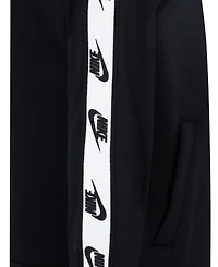 Nike Little Boys Dri-fit Full-Zip with Logo Taping Trim Jacket & Pants, 2-Piece Set