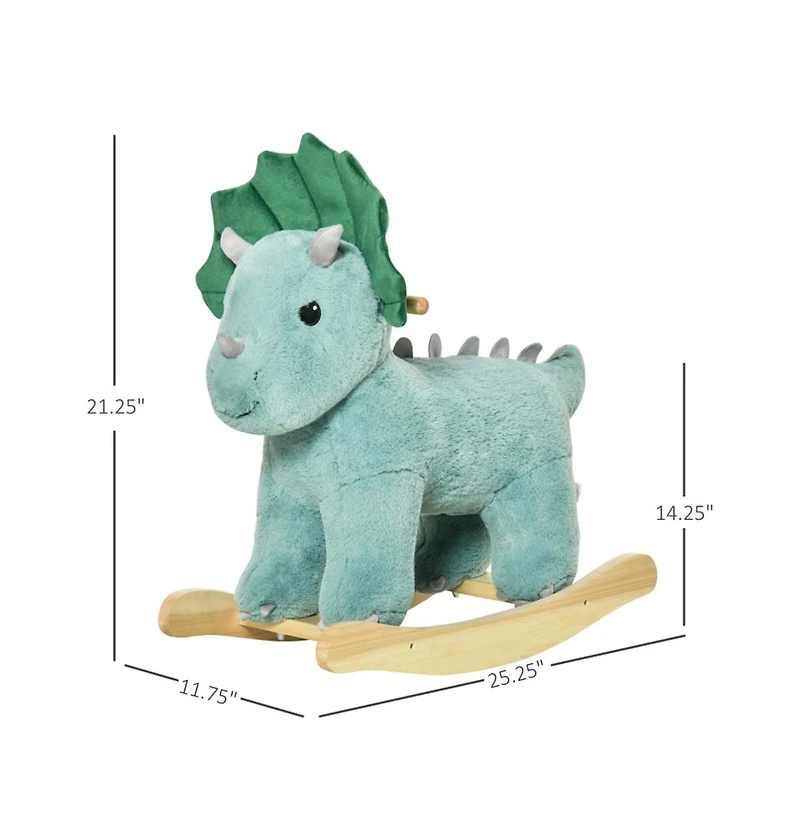 Slickblue Baby Rocking Horse for Ages 3 to 6 Years Safe and Engaging Ride-On Toy for Kids