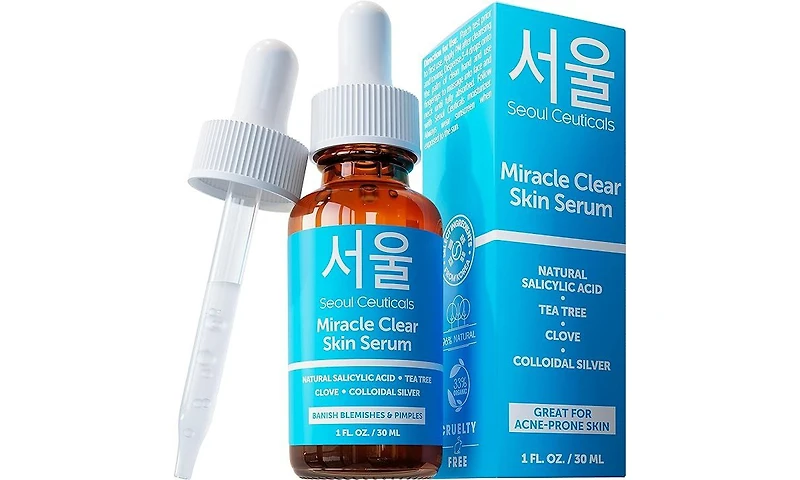 Seoul Ceuticals Korean Skin Care Miracle Clear Acne Serum K Beauty Skincare