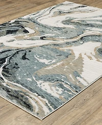 Oriental Weavers Echo ECH07 6'7"x9'6" Area Rug