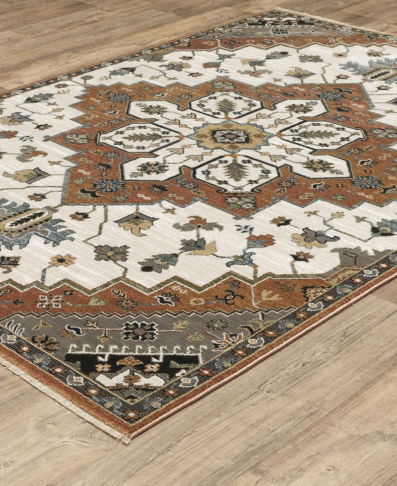 Oriental Weavers Keira KEI03 5'3"x7'6" Area Rug