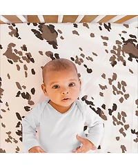 The Peanutshell Crib Bedding Set for Baby Boys, Boho Farm, 3 Pieces