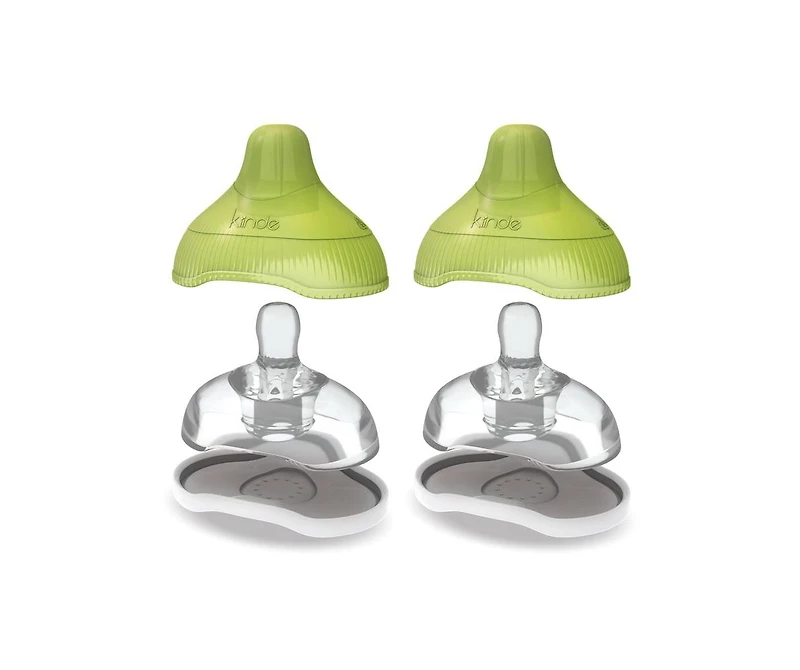 Kiinde Twist Active Latch Nipple - Slow Flow (2-pack)