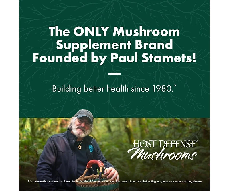Host Defense Maitake Capsules - Immune & Cellular Health Support Supplement - Dietary Herbal Supplement with Maitake Mushroom & Mushroom Mycelium