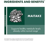 Host Defense Maitake Capsules - Immune & Cellular Health Support Supplement - Dietary Herbal Supplement with Maitake Mushroom & Mushroom Mycelium