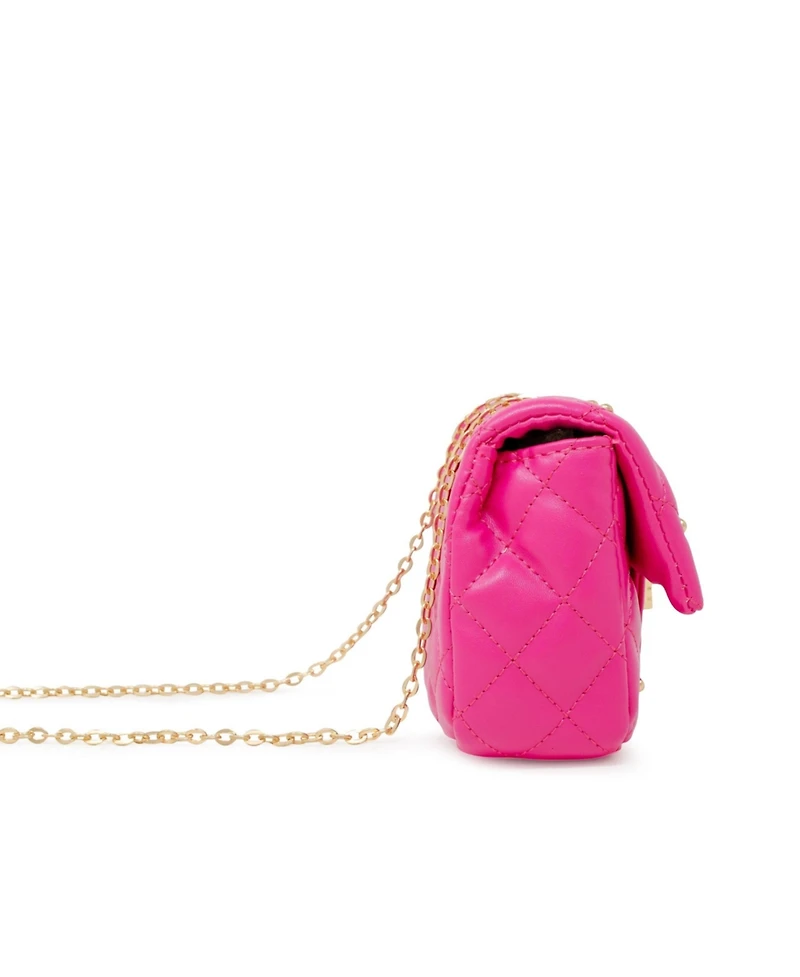Tiny Treats + Zomi Gems Girls Classic Quilted Stud Handbag