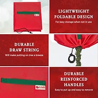 Florida Brands Upright Christmas Tree Storage Bag For Topiary and Holiday up to ft Tall