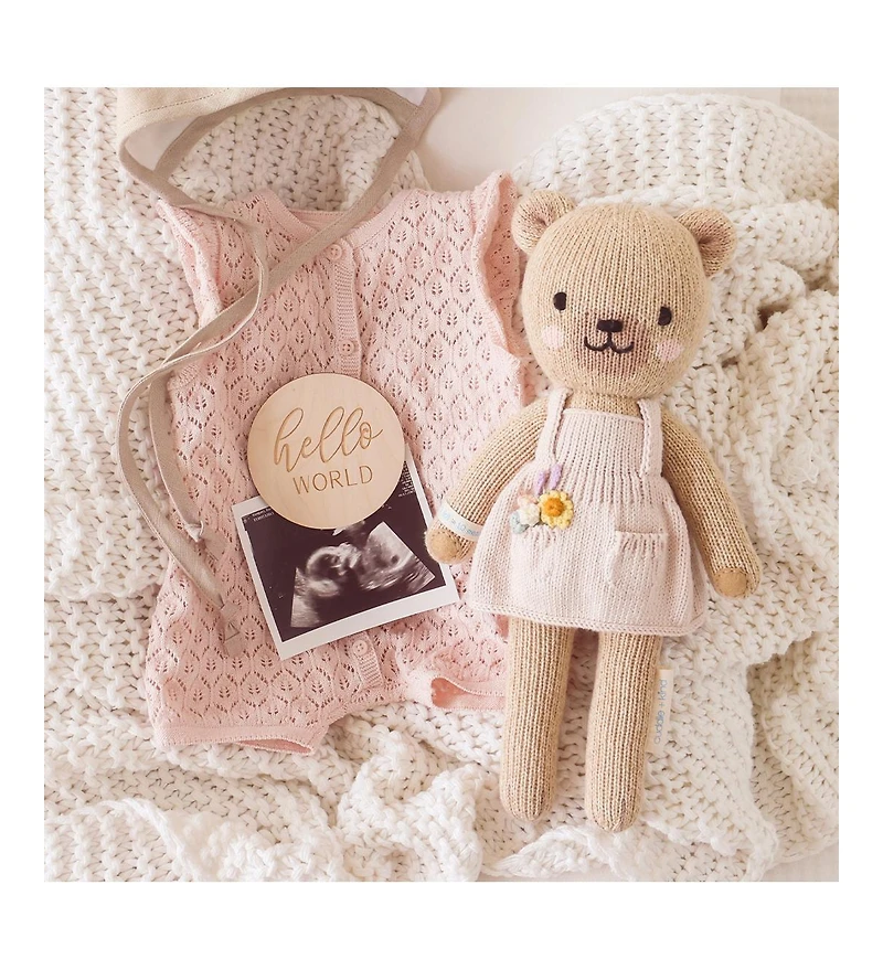 cuddle+kind cuddle+kind Unisex Little Goldie the honey bear - Baby