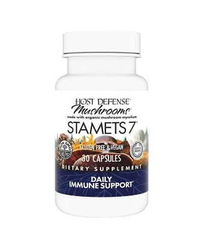 Host Defense Stamets 7 7 Species Blend Mushroom Supplement For Immune Support Includes Royal Sun Blazei Cordyceps Reishi Maitake Lions Mane Chaga Mesima