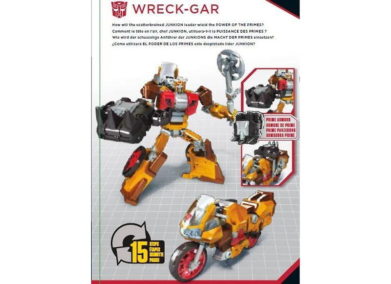 Wreck-Gar Deluxe Class | Transformers Generations Power of the Primes