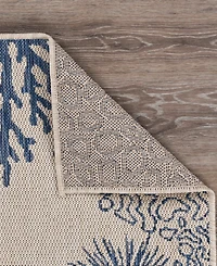 Lr Home Sean Seade-873 5'3" x 7' Outdoor Area Rug