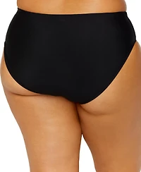 Island Escape Plus Solid Bikini Briefs, Exclusively at Macy's