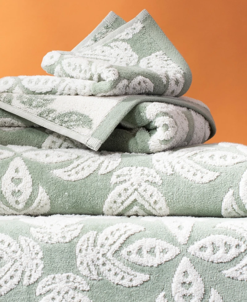 John Robshaw Dasati Cotton Linen Bath Towel, 54" x 32"