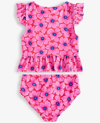 Epic Threads Toddler And Little Girls Floral Tankini Two-Piece Swimsuit, Exclusively at Macy's