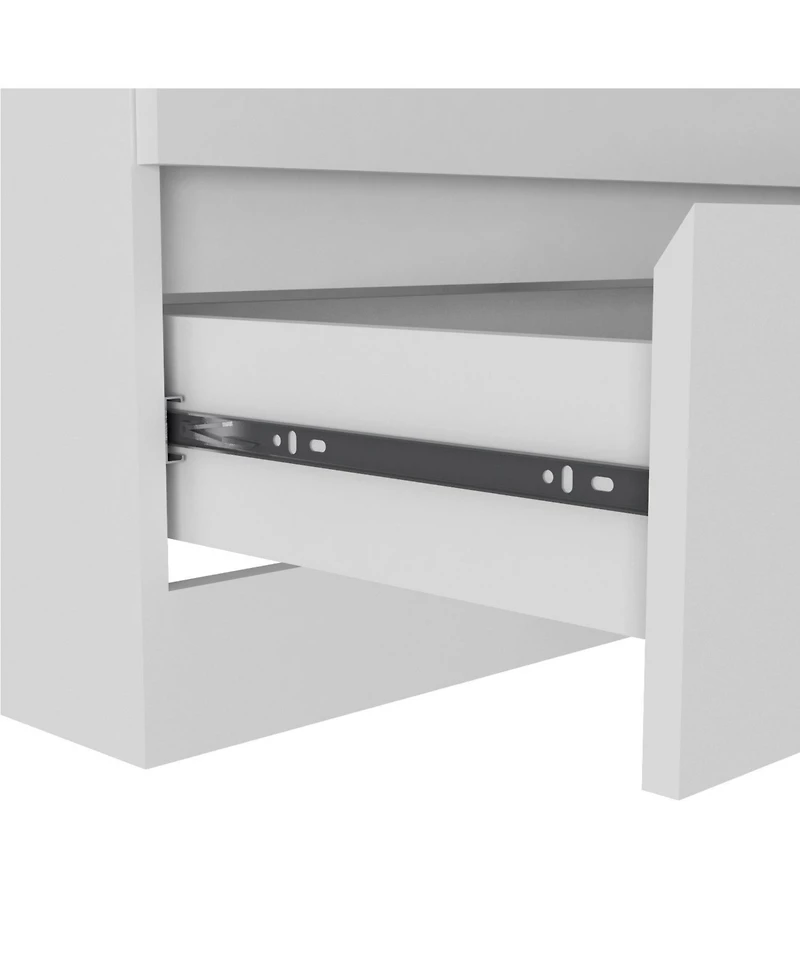 Cocora 6 Drawer Double Dresser, Superior Top, White