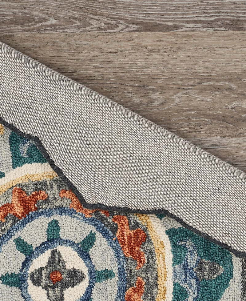 Lr Home Sweet Sinuo-109 4' x 4' Round Area Rug