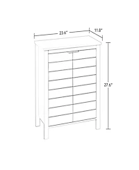 RiverRidge Home Madison Collection 2 Door Floor Cabinet