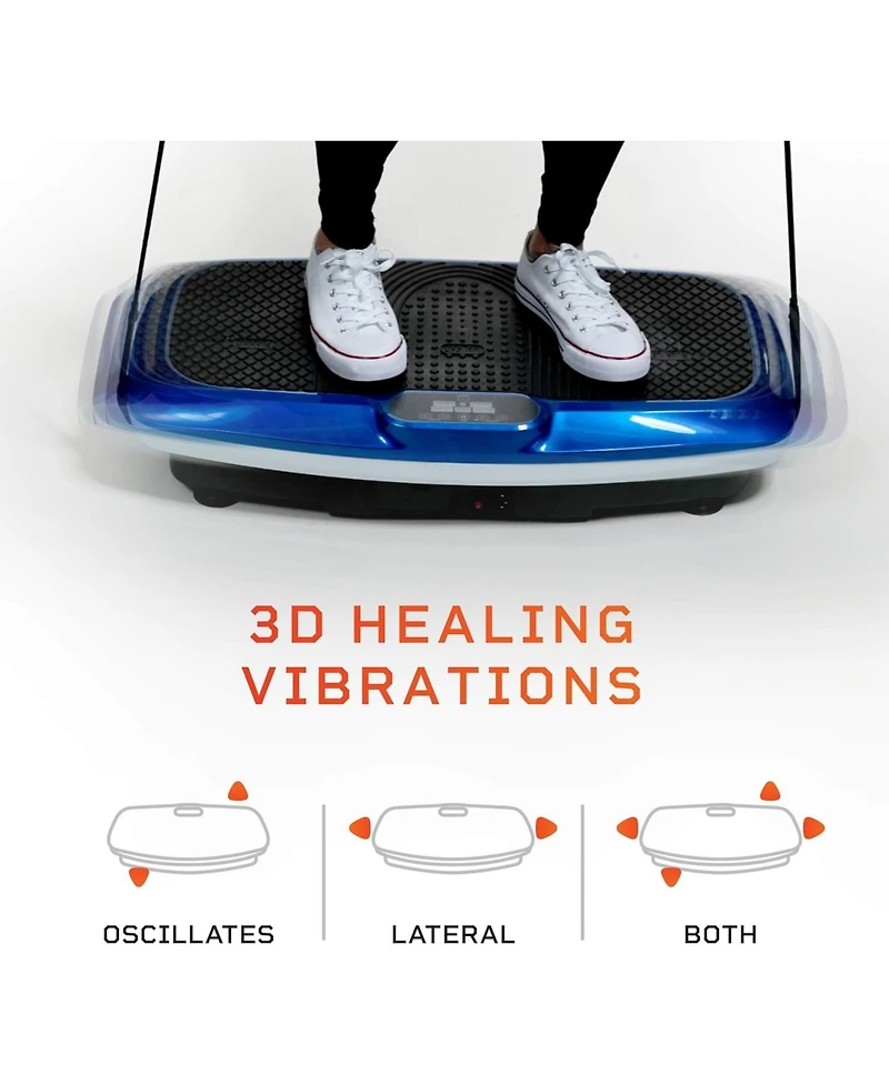 LifePro Hovert 3D Vibration Plate – Dual Motor Oscillation, Lateral & 3D Motion for Whole Body Fitness