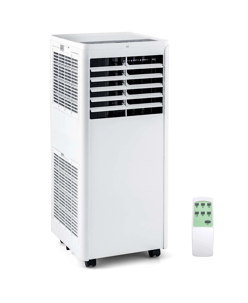 5000 Btu (8000 Btu Ashrae) Portable Air Conditioner with Dehumidifier & Fan Sleep Mode & 24H Timer