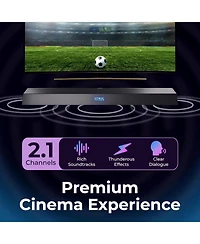 Philips Wireless soundbar with subwoofer 2.1 Channel Soundbar Dolby Atmos Dts Play-Fi