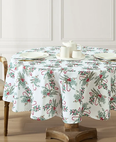 Laura Ashley Easy Care Holiday Tablecloth