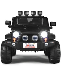 Hongge 12V 2-Seater Ride-On Truck with Remote Control and Storage Compartment