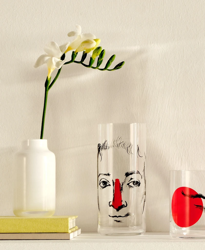 Nude Glass Magnolia Vase, Large