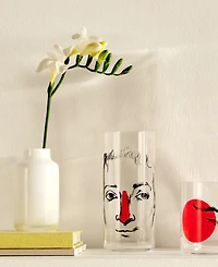 Nude Glass Magnolia Vase, Large