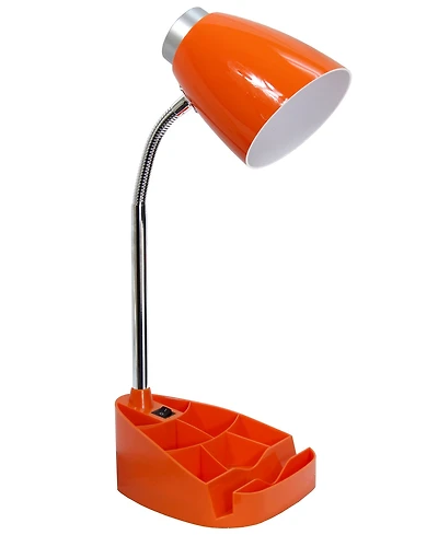 Creekwood Home 18.5" Flexible Gooseneck Organizer Desk Lamp