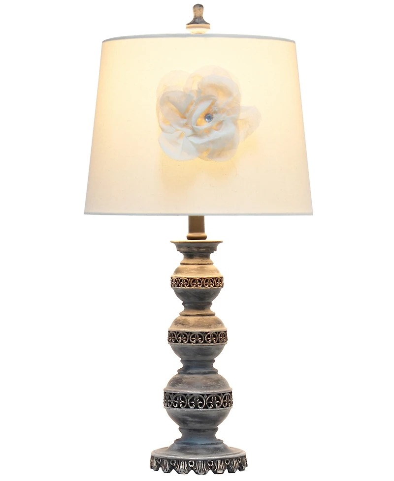 Lalia Home 25" Elegant Embellished Table Lamp