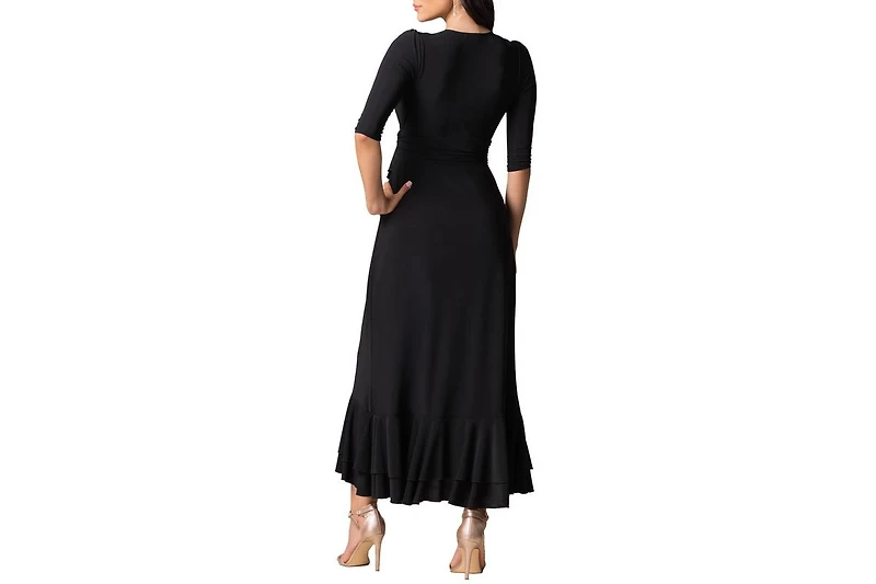 Kiyonna Women's Veronica Ruffle Evening Gown