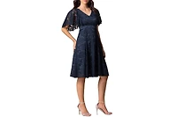 Kiyonna Women's Camille Lace Cocktail Dress