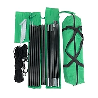 Kamp-Rite Outdoor Shade Camping Awning for Suv Sport Vehicle & Carry Bag, Green
